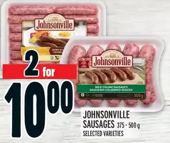 Metro Johnsonville sausages offer