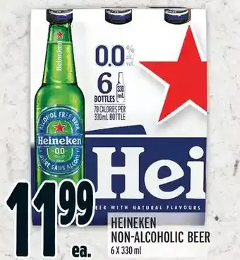 Metro Heineken non-alcoholic beer offer