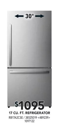 RONA 17 cu. ft. refrigerator offer