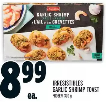 Metro Irresistibles garlic shrimp toast offer