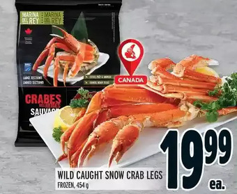 Metro Wild caught snow crab legs offer