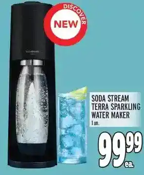 Metro Soda steam terra sparkling water maker offer