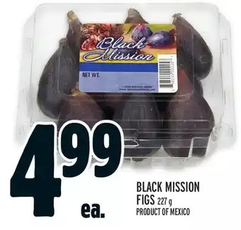 Metro Black mission figs offer