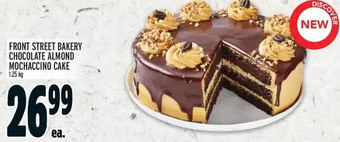 Metro Front street bakery chocolate almond mochaccino cake offer
