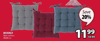 JYSK Beverly (seat cushion) offer