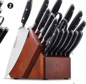 Canadian Tire Henckels 17-pc elevation knife block offer