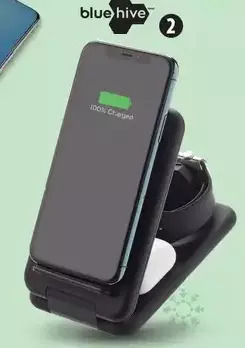 Canadian Tire Bluehive foldable wireless charging station offer