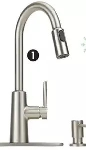 Canadian Tire Moen nori 1-handle kitchen faucet offer
