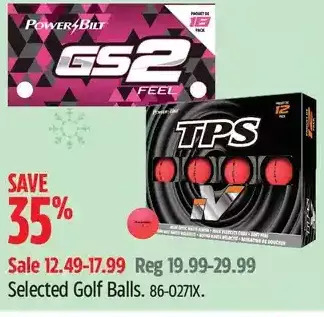 Canadian Tire Golf balls offer