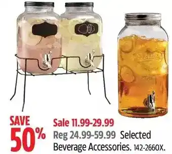 Canadian Tire Beverage accessories offer