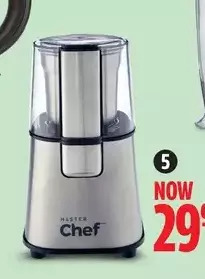 Canadian Tire Master chef coffee grinder offer