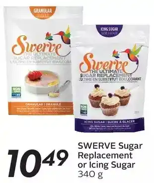 Sobeys Swerve sugar replacement or icing sugar offer
