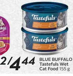 Sobeys Blue buffalo tastefuls wet cat food offer