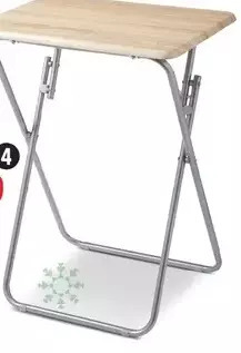 Canadian Tire For living woodgrain folding tray table offer