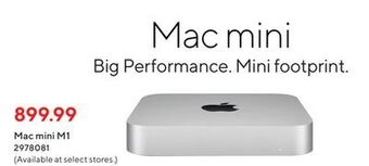 Staples Apple mac mini m1 offer