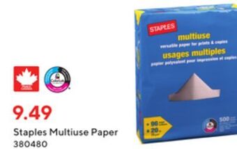 Staples Staples multiuse paper offer
