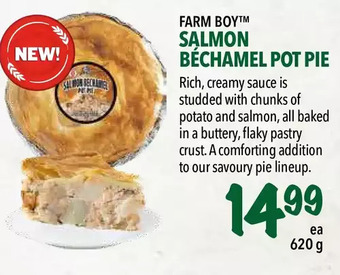 Farm Boy Farm boy salmon béchamel pot pie offer