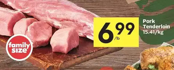 Foodland Pork tenderloin offer