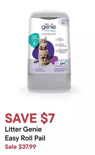 Petvalu Litter genie easy roll pail offer