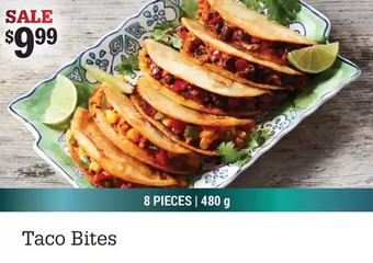 M & M Food Market Taco bites offer