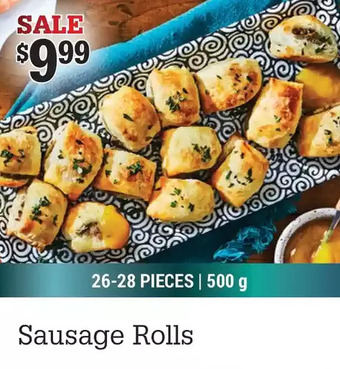 M & M Food Market Sausage rolls offer