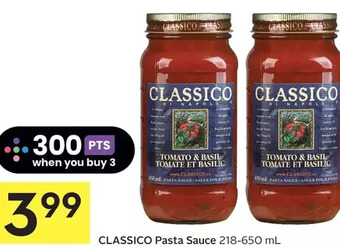 Foodland Classico pasta sauce offer