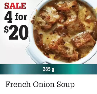 M & M Food Market French onion soup offer