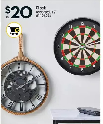 Giant Tiger Clock offer