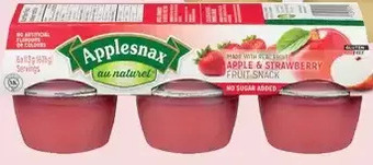 Giant Tiger Applesnax fruit snacks offer