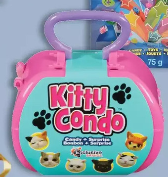 Giant Tiger Kitty condo candy offer