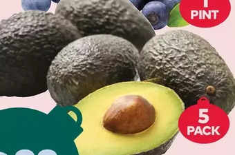 Giant Tiger 5 pack avocados offer