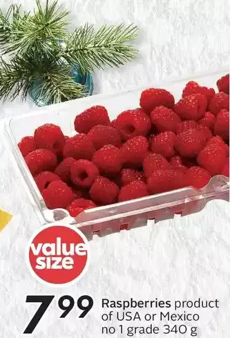 Sobeys Raspberries offer