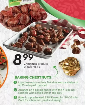 Sobeys Chestnuts offer