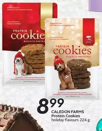 Sobeys Caledon farms protein cookies offer