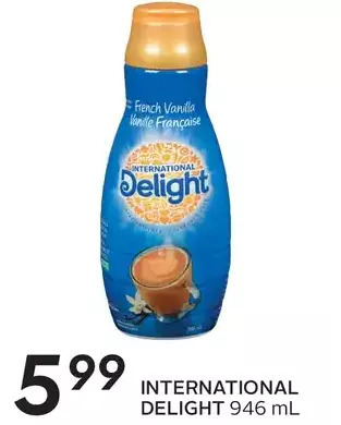 Sobeys International delight offer