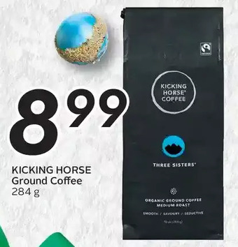 Sobeys Kicking horse ground coffee offer