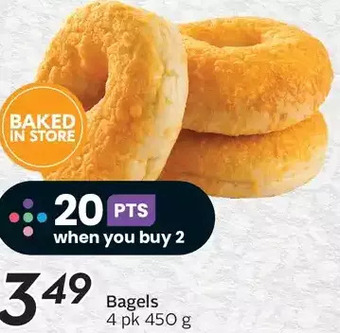 Sobeys Bagels offer
