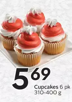 Sobeys Cupcakes offer