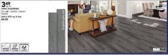 Lowe's Multiclic vinyl flooring 7.1" x 48" offer