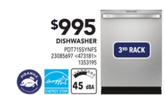 Lowe's Ge dishwasher offer