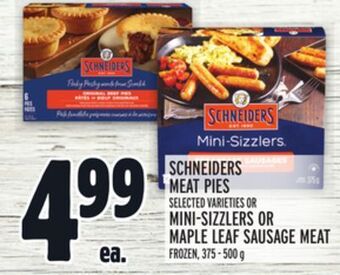 Metro Schneiders meat pies offer