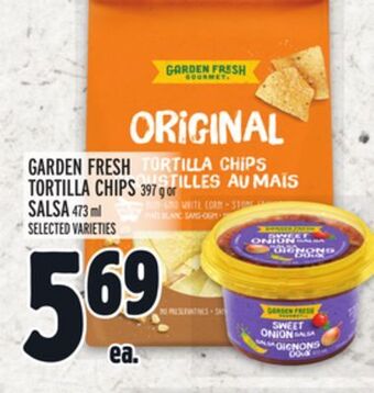 Metro Garden fresh tortilla chips offer