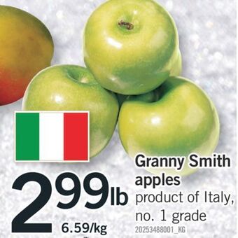 Fortinos Granny smith apples offer