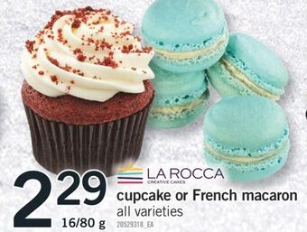 Fortinos Cupcake or french macaron, 16/80 g offer