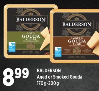 Fortinos Balderson aged or smoked gouda, 170g - 200g offer