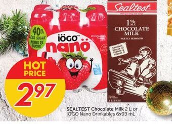 Sobeys Sealtest chocolate milk offer