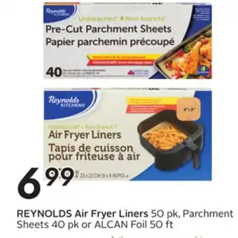 Sobeys Reynolds air fryer liners offer