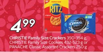 Sobeys Christie family size crackers offer