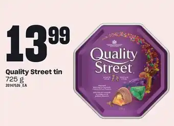 Loblaws Quality street tin, 725 g offer