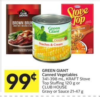 Foodland Green giant canned vegetables offer